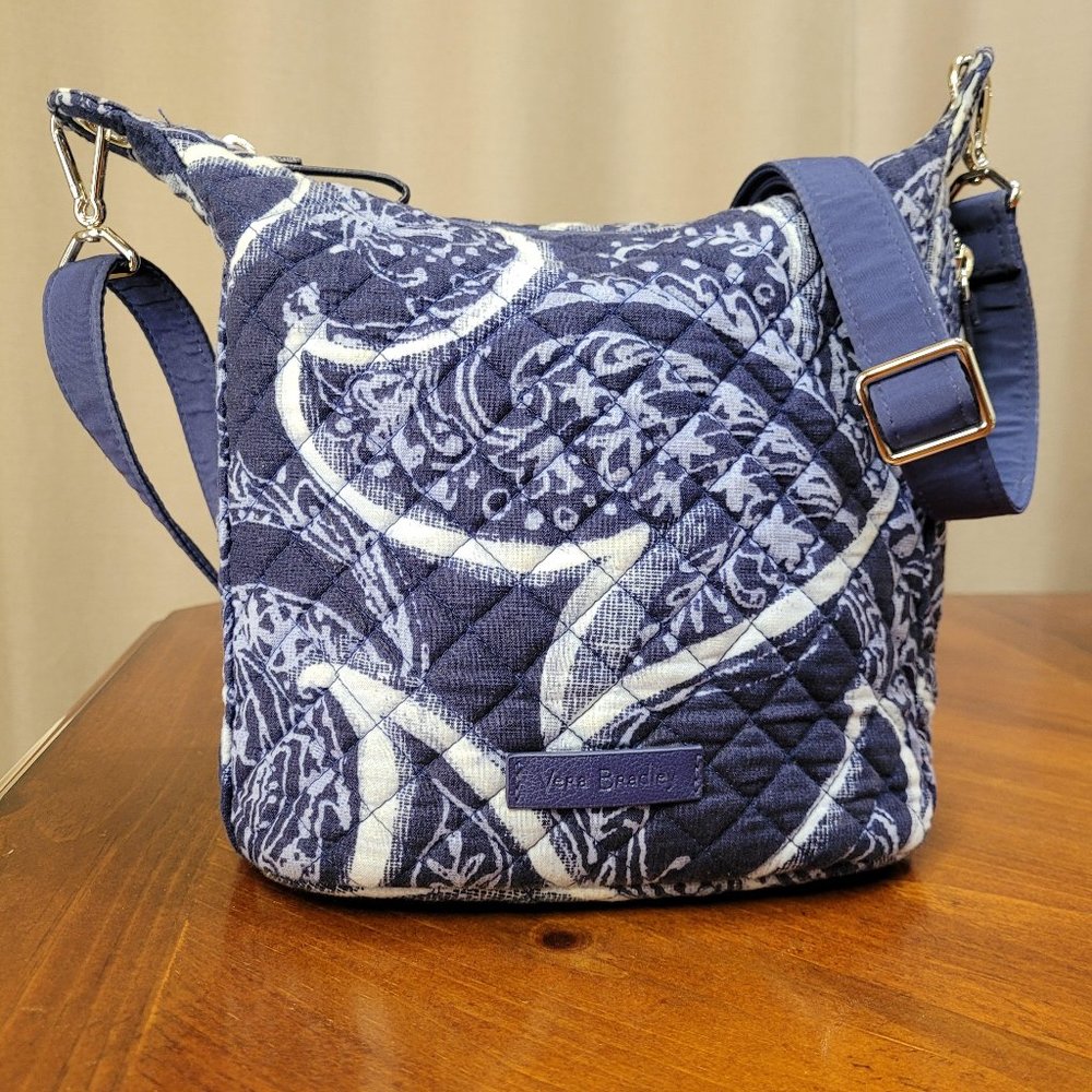 Vera Bradley - Carson Mini Hobo Crossbody Purse - Indio Pattern